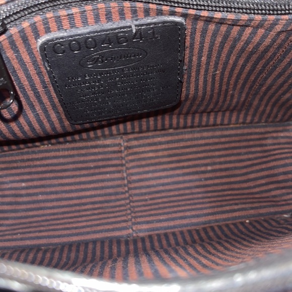 Brighton handbag Emma in Black and Chocolate - Picture 10 of 14